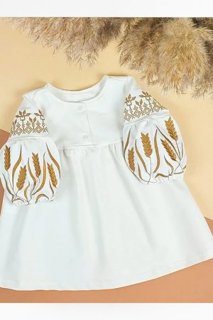 Детское платье с вышивкой «Колоски» Детское платье с вышивкой «Колоски»