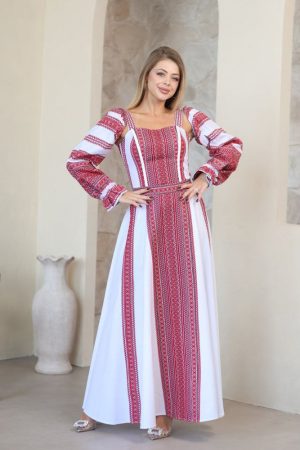 Жіноча святкова сукня з корсетом та вишивкою Жіноча святкова сукня з корсетом та вишивкою